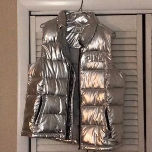 VS PINK puffer vest like new